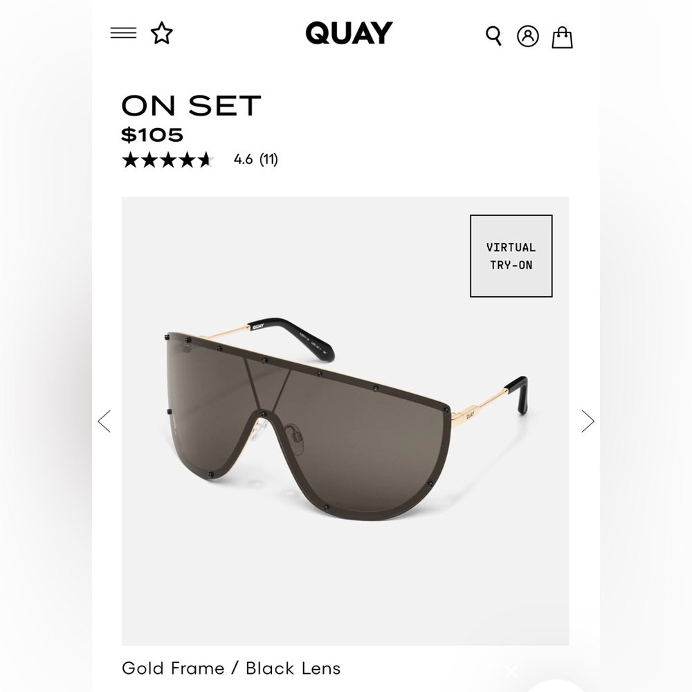 Quay Australia X SZA Edit Sunglasses